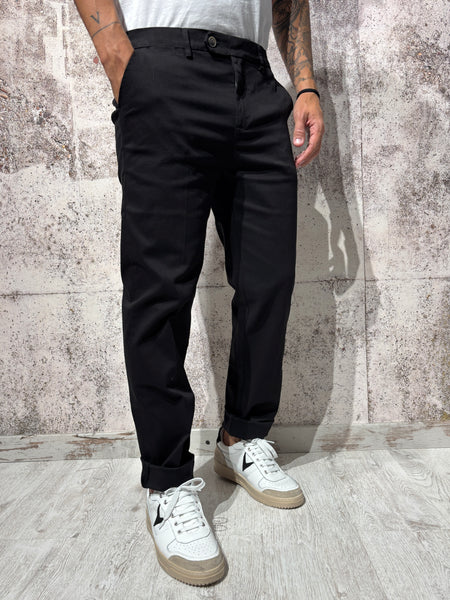 Pantalone chino nero GL014B