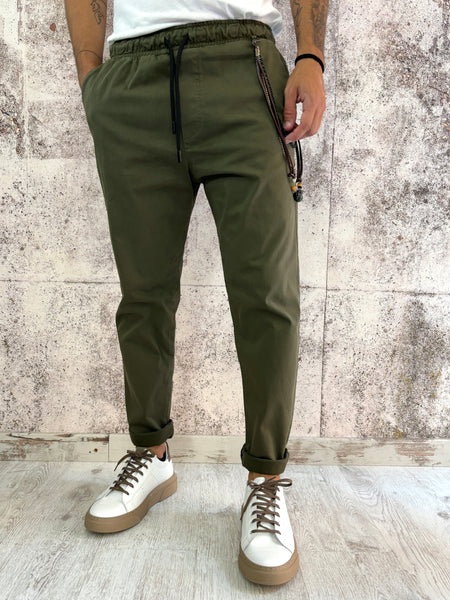 Pantalaccio militare tessuto jeans