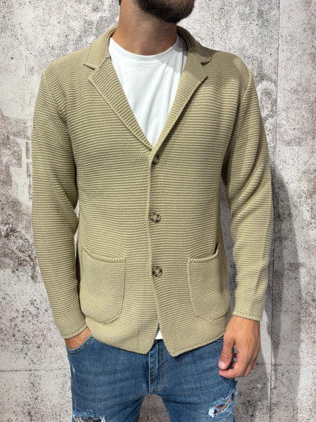 Giacca cardigan beige art.M28