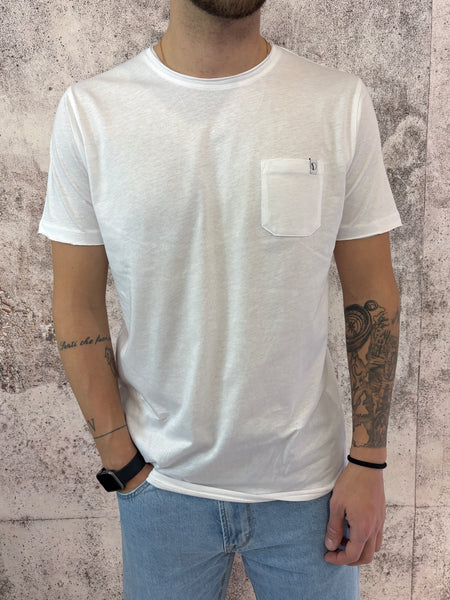 T-Shirt taschino bianca