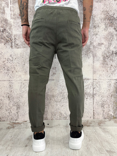 Pantalaccio cotone verdone
