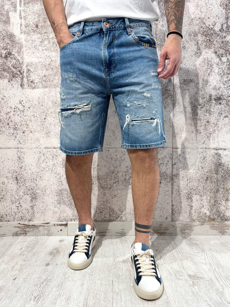 Denim shorts style GL09