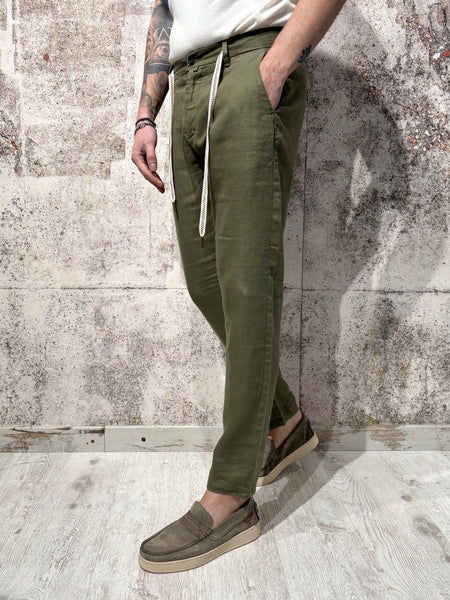 Military linen trousers art. Michigan