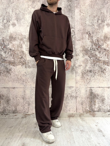 Completo tuta cioccolato