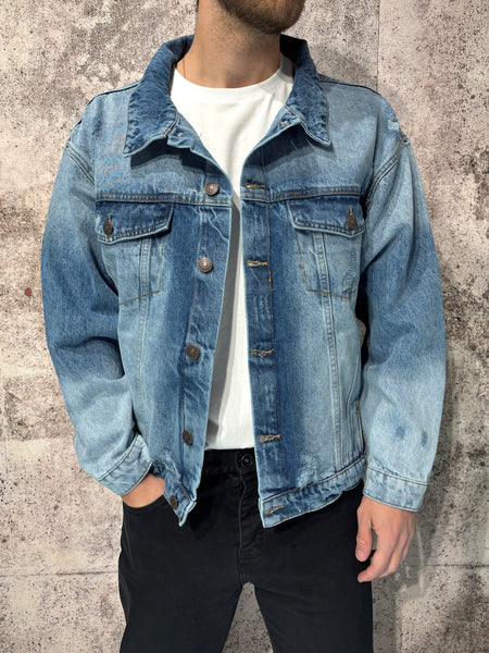 Giubbino jeans relaxed fit