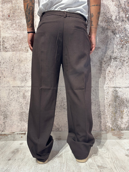 Pantalone palazzo cioccolato
