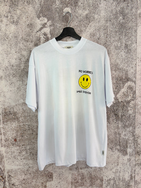 T-Shirt bianca Smile