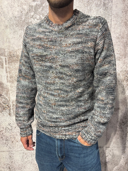 Maglione girocollo mélange GL1032