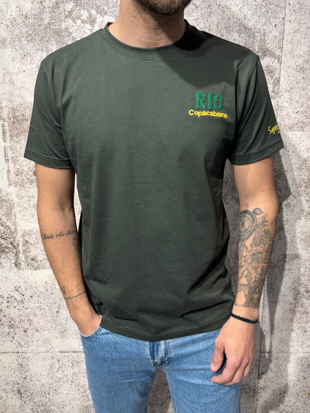 Rio Military Green T-Shirt