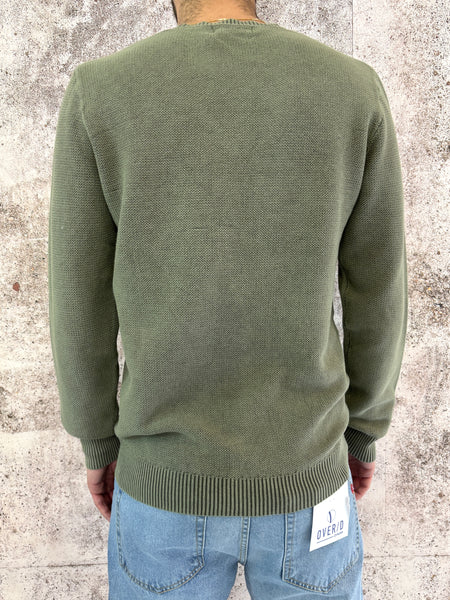 Maglioncino lavorato militare