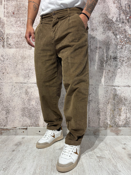 Pantalone velluto cognac art. GL21847