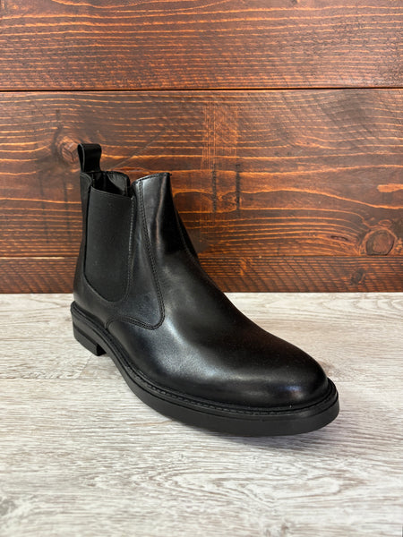 Stivaletto pelle nero mod. Chelsea