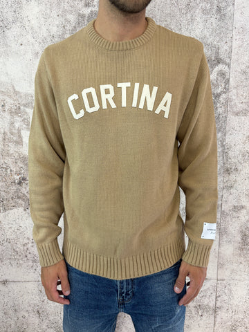Maglione beige Cortina