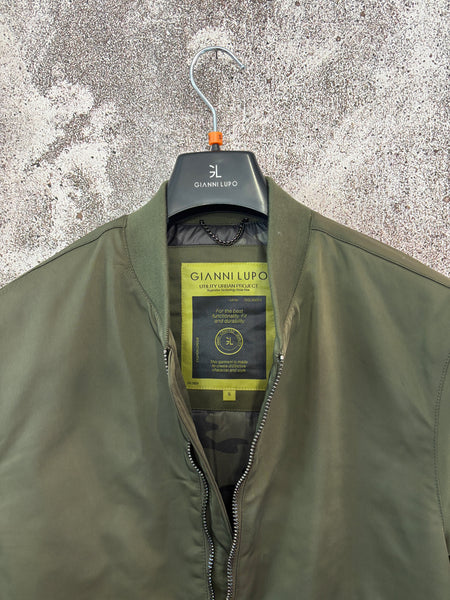 Giubbotto bomber verde militare