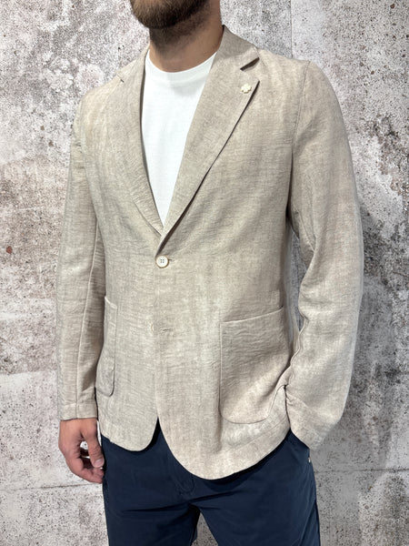 Giacca travel beige