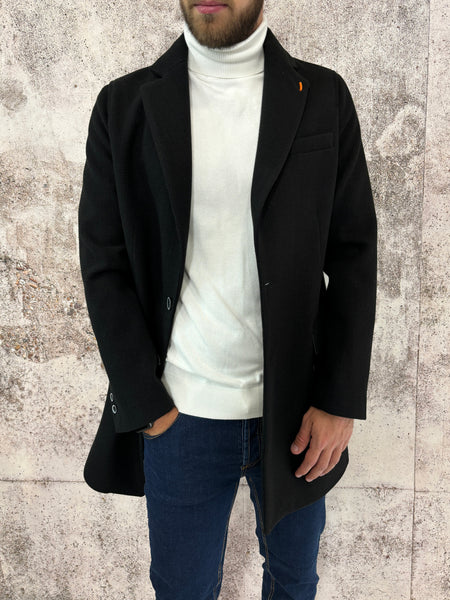 Cappotto baronetto nero