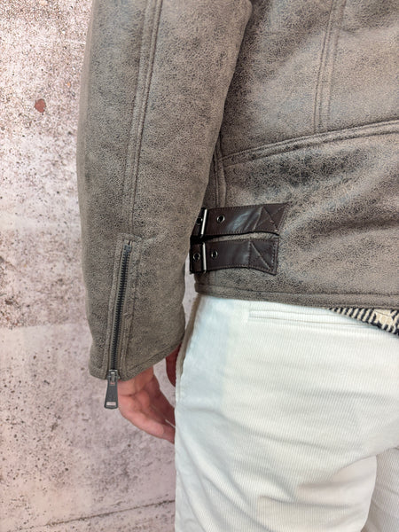 Montone aviator col. Tortora