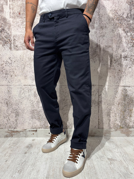 Pantalone chino blu GL014B