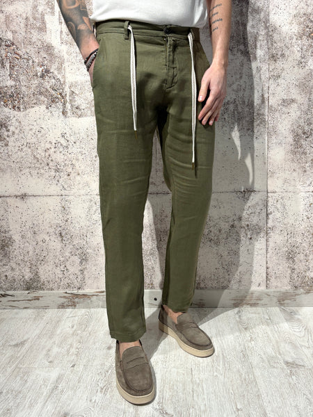 Military linen trousers art. Michigan
