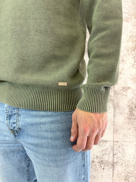 Maglioncino lavorato militare