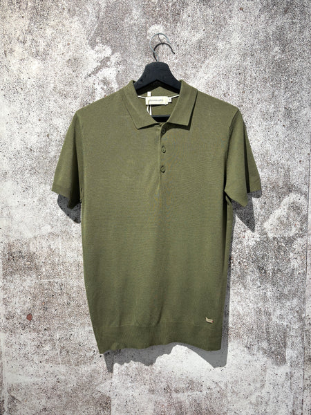 Polo in maglia m/m militare