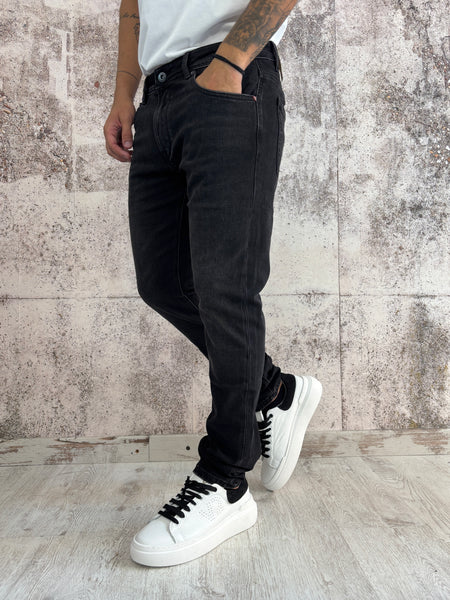 Jeans Slim nero