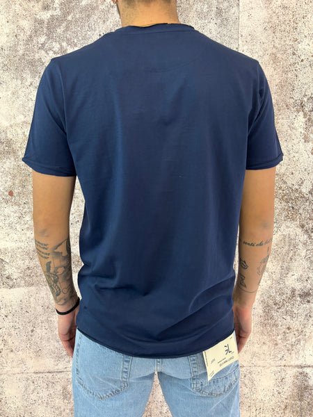 T-Shirt taschino blu