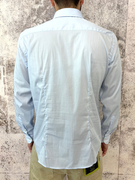 Camicia basic azzurra