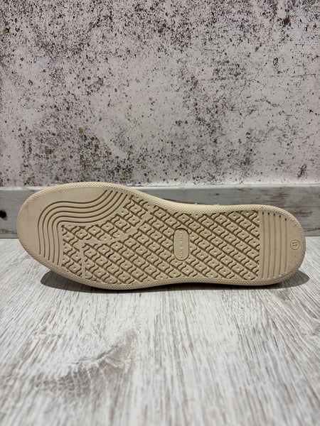 Mocassino camoscio taupe'