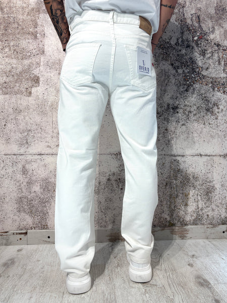 Jeans Straight Fit bianco