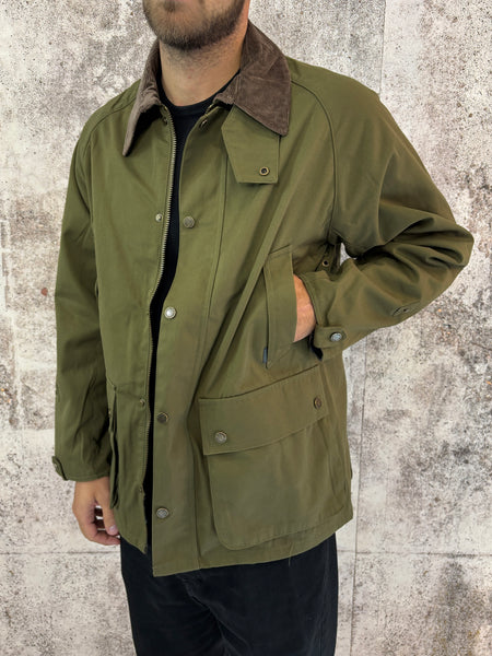 Giacca mod. Barbour verde militare