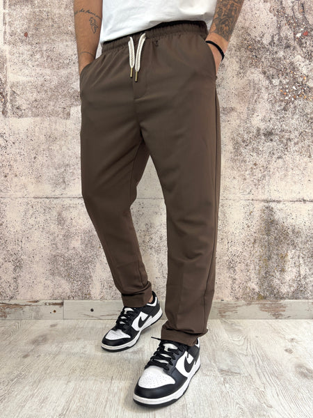 Pantalaccio cotone cioccolato