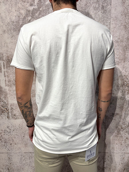 T-Shirt bianca lost in paradise