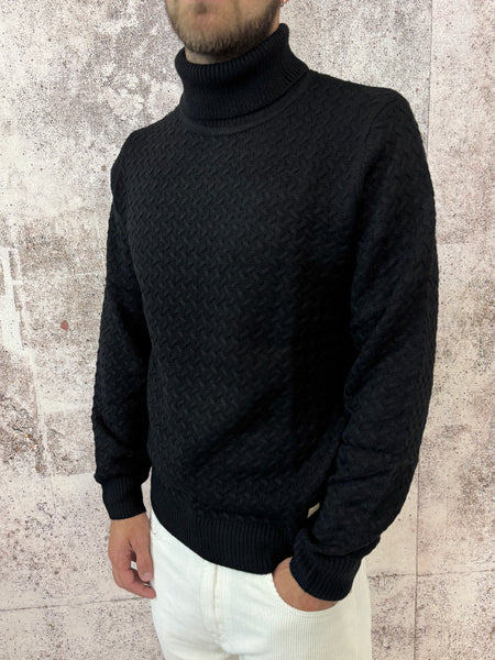 Dolcevita treccine nero