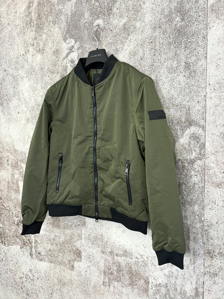 Giacca bomber verde militare