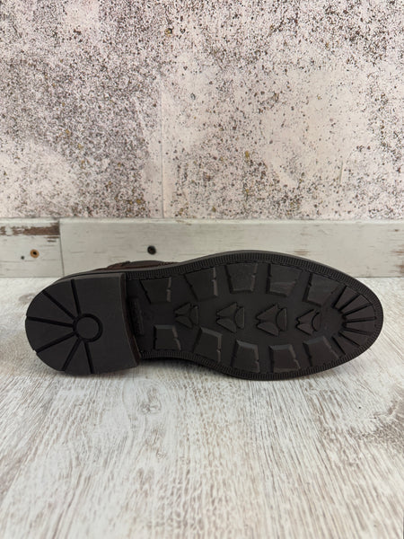 Stivaletto Beatles camoscio marrone
