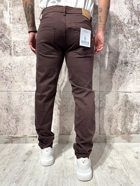 Jeans Slim Fit cioccolato