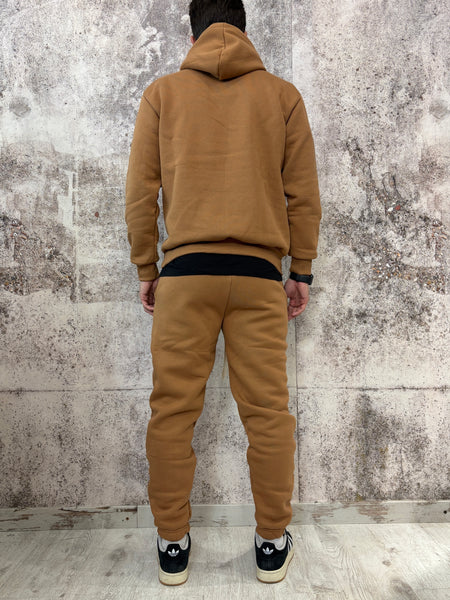 Completo tuta cammello