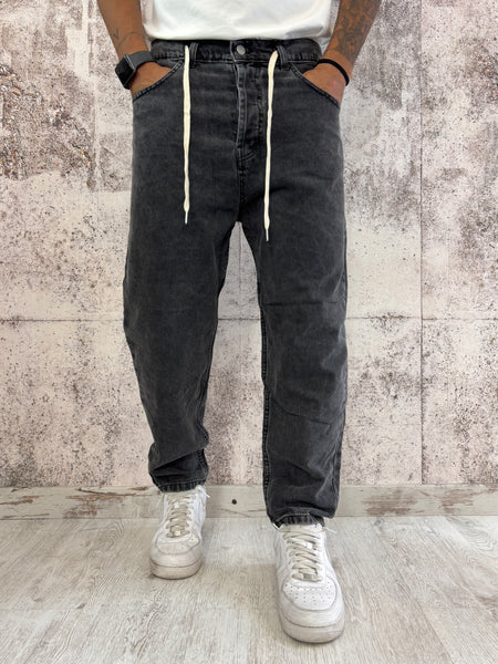 Jeans jogger grigio