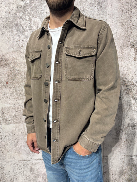 Camicia jeans coffee GL25
