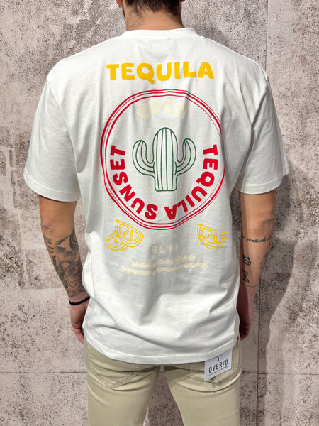 T-Shirt bianca tequila sunset