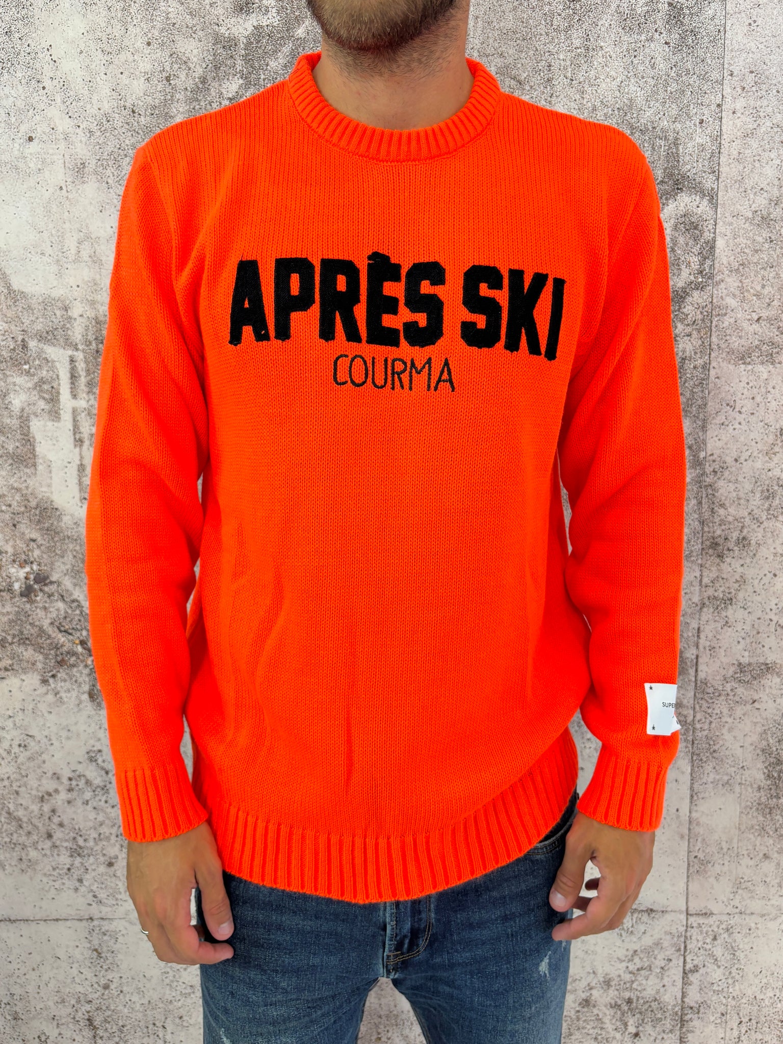 Maglione orange  Apres Sky