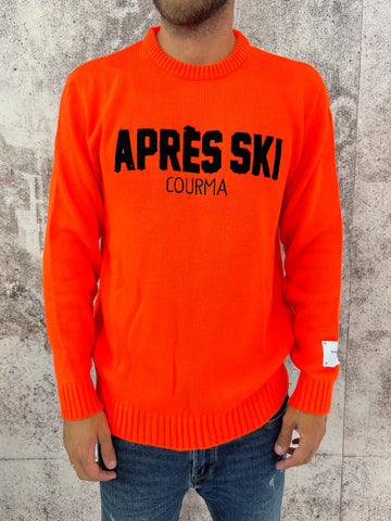 Maglione orange  Apres Sky