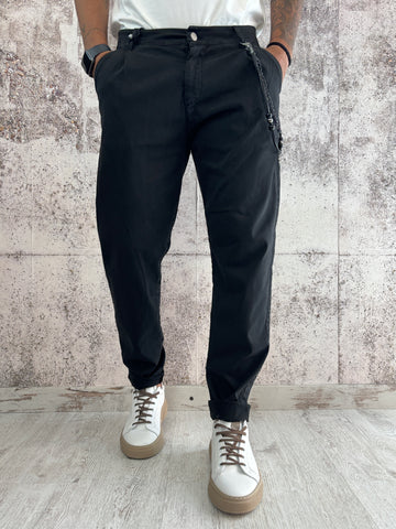 Pantalone pince nero