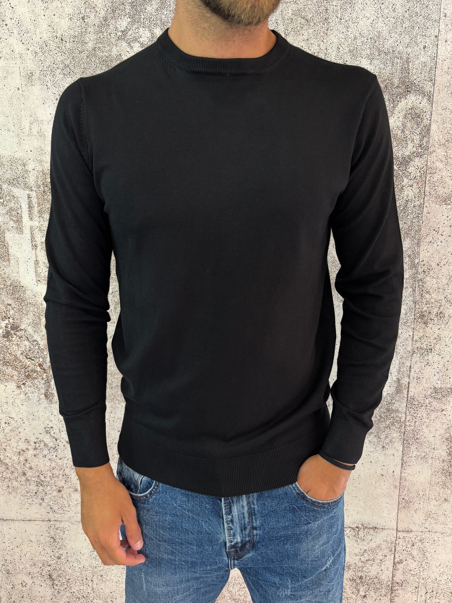 Maglioncino basic nero