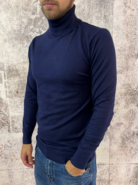 Dolcevita basic blu navy