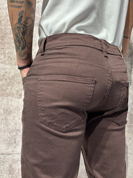 Jeans Slim Fit cioccolato