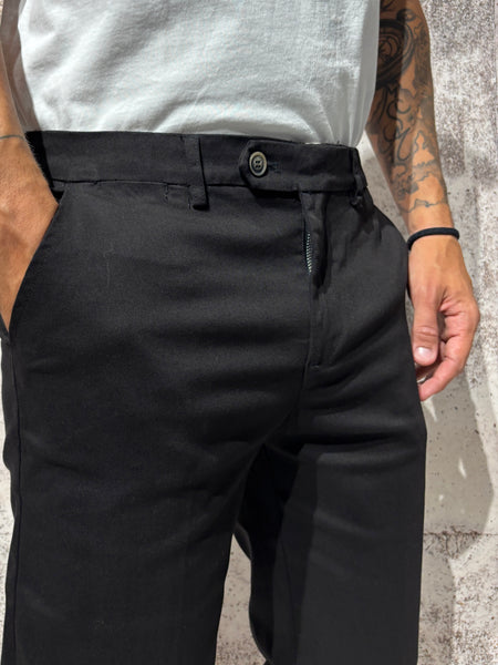 Pantalone chino nero GL014B
