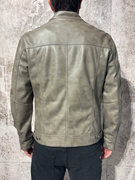 Biker ecopelle mud GL9808