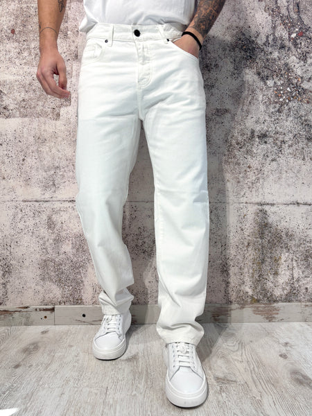 Jeans Straight Fit bianco